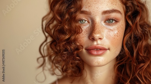 The Redhead with Freckles
