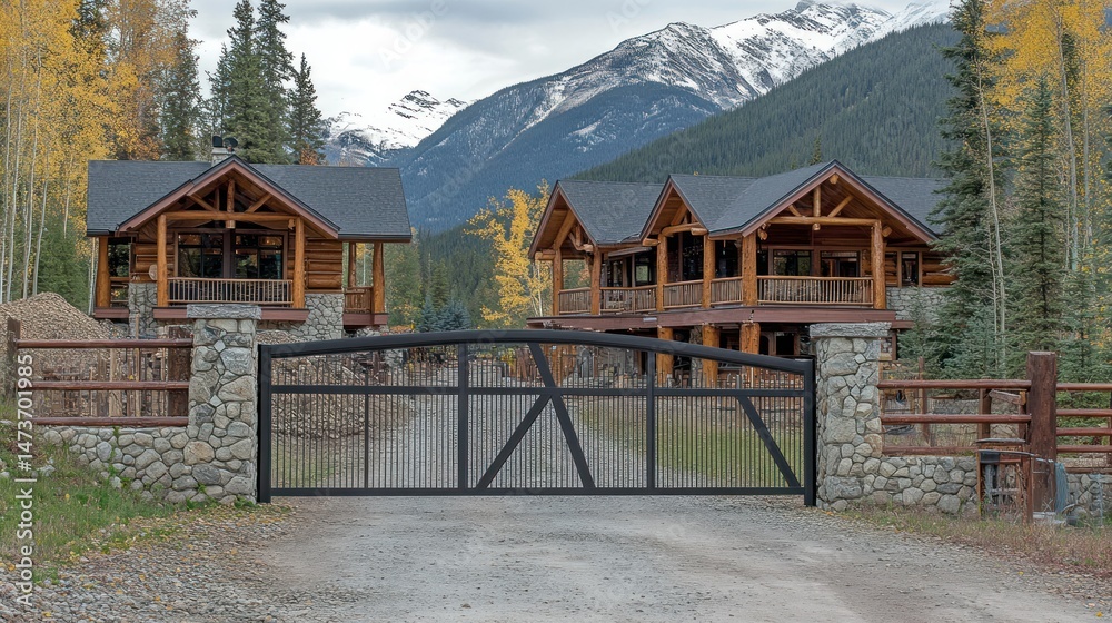 Mountain Estate Entrance Mountain Estate Entrance