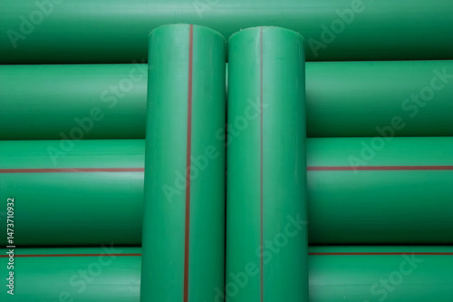 PPR Green Plastic Pipe Bangladesh, PVC Precision, Green Industrial Order