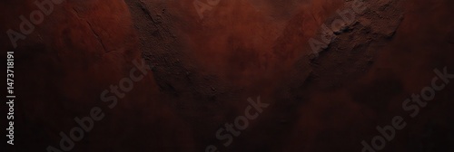 Deep, Textured Dark Brown Surface photo