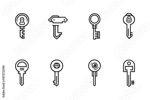 Modern Private Key Minimal Design