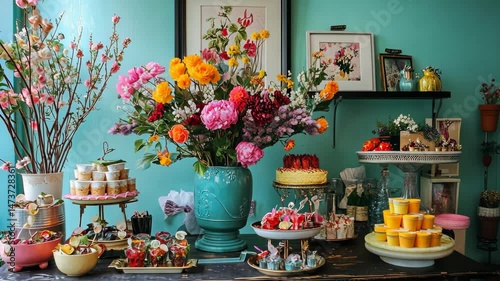 Wallpaper Mural A whimsical April Foolsâ€™ Day party with quirky decorations, props, and fun pranks Torontodigital.ca