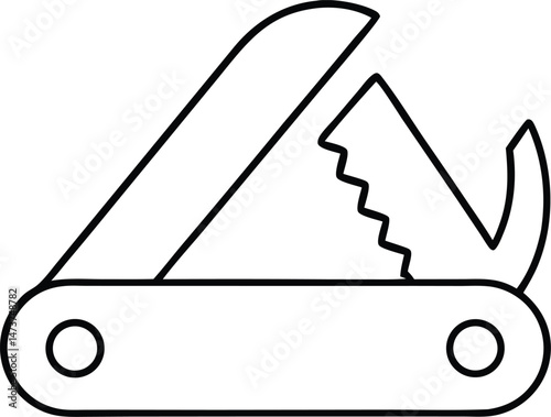 Folding Knife Icon