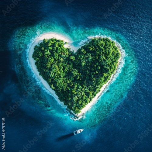 Heart-shaped island paradise (1)