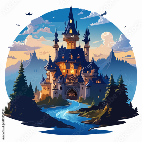 fairy tale castle