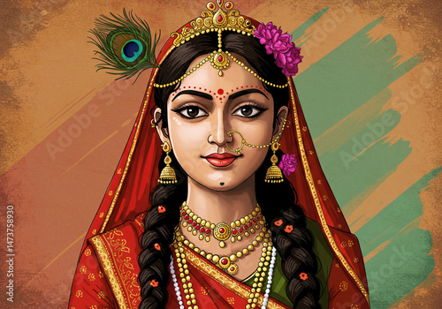 Mirabai, the Bhakti Saint, ...
