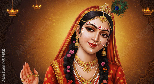 Radiant Mirabai, Indian Mys...
