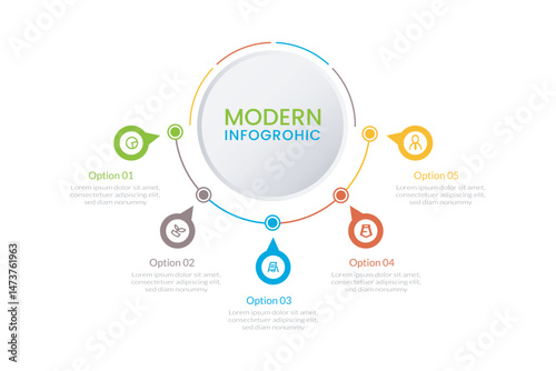 Vector Infographic label design template with icons and 4 options or steps. Can be used for process diagram, presentations, workflow layout, banner, flow chart, info graph.