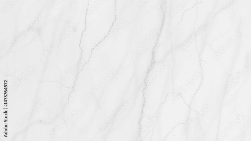 Obraz premium High-resolution seamless white marble texture with subtle gray veining ideal for design projects