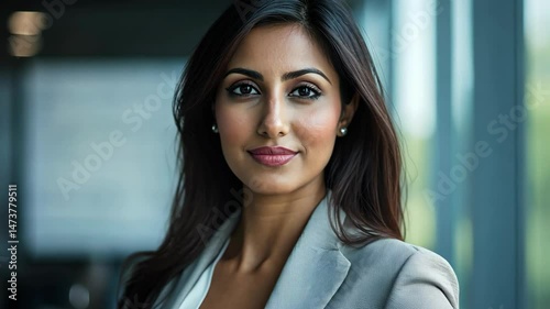 Wallpaper Mural  smiling Indian businesswoman leader at presentation room  modern office, professional and friendly Torontodigital.ca