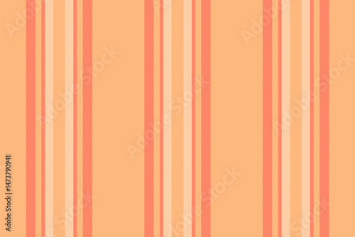 Mother seamless pattern lines, complexity fabric vector stripe. Meenage textile texture vertical background in orange and red colors.