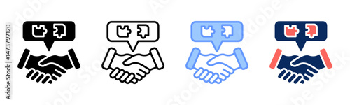 Compromise icon sheet multiple style collection