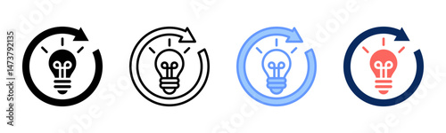 Roll Out icon sheet multiple style collection