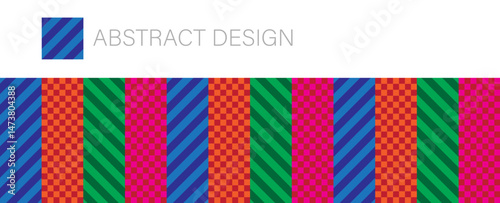 Abstract background with geometric pattern. Template banner. Web design