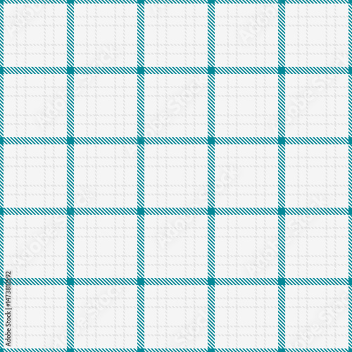 Hanukkah vector plaid fabric, infinity seamless pattern check. Decoration textile texture background tartan in white and sterling silver colors.
