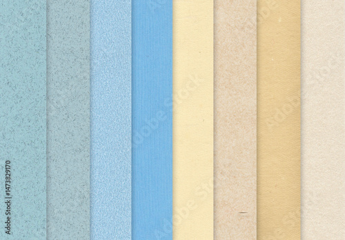 Summer-Inspired Paper Textures for Beach-Themed Designs