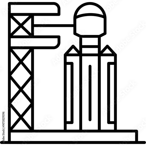 Launch Tower Icon
