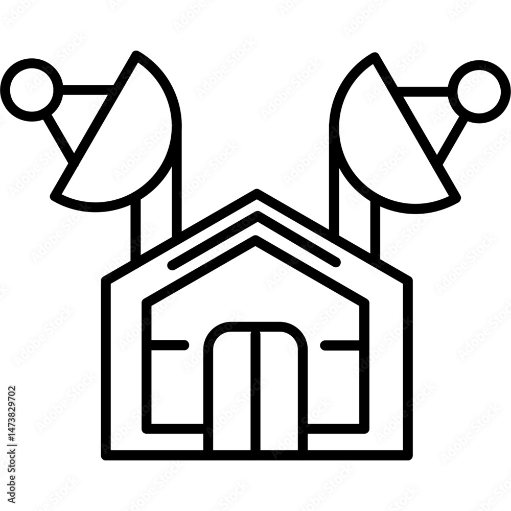 Fototapeta premium Astronomical Unit Icon
