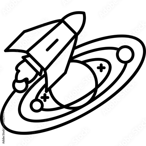 Interstellar Travel Icon