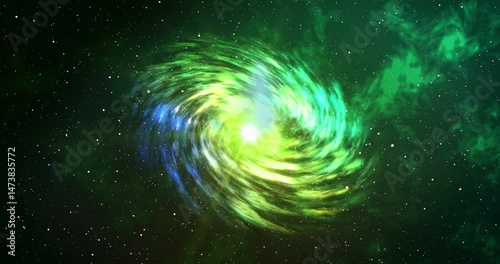 4K space galaxy with star and colorful background. Galaxy space background camera flying through the galaxy and nebula. Easy to use in any video. Slow animated background traveling through space.
