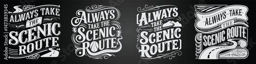 Classic Blackboard Typography with Bold Fitness-Inspired Style
