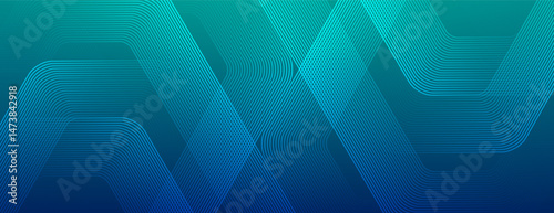 Modern medical or health care scientific abstract background with hexagons. Geometric stripe line art design for poster, brochure, cover, banner, header, website, presentation template