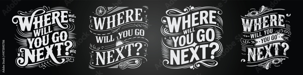 Chalkboard Typography Meets Artistic Expression and Travel Vibes Chalkboard Typography Meets Artistic Expression and Travel Vibes