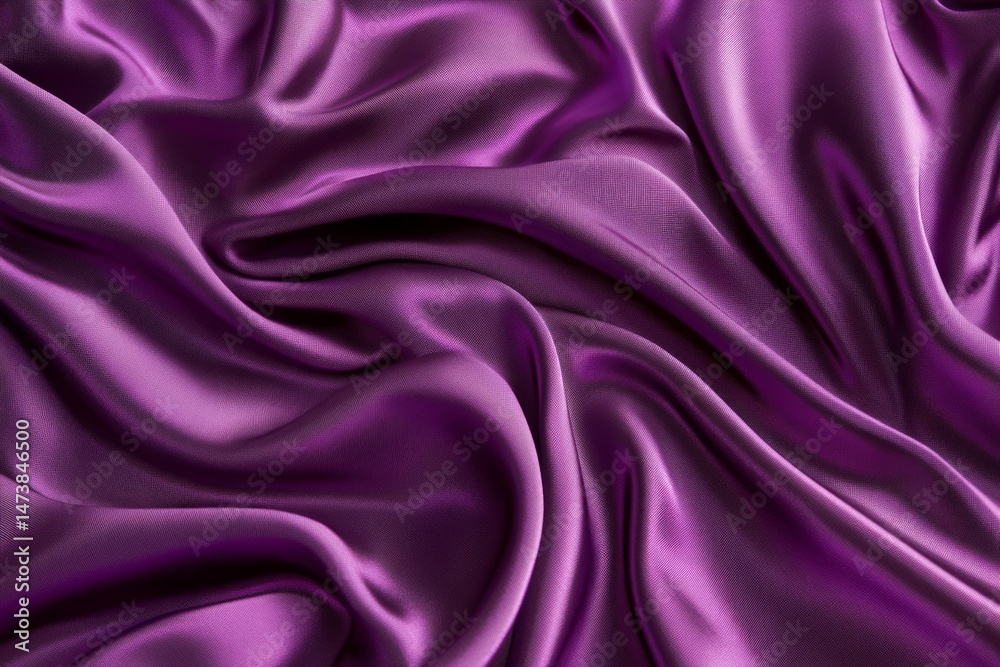 Fototapeta premium Deep Purple Fabric Texture Background