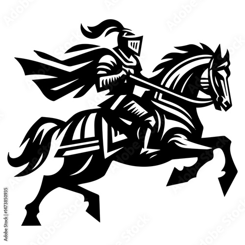  Knight on Horseback