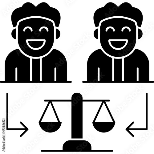 Law Icon Vector Element