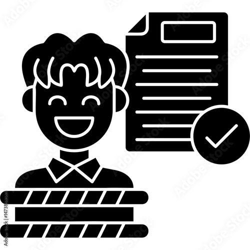 Document Icon Vector Element
