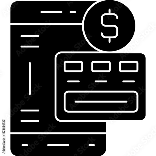 Credit Card Icon Vector Element