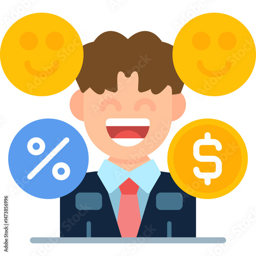 Responsibility Free Icon Vector Element