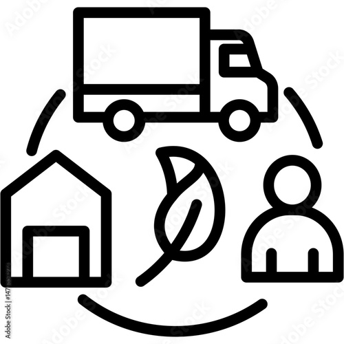 Sustainable Supply icon
