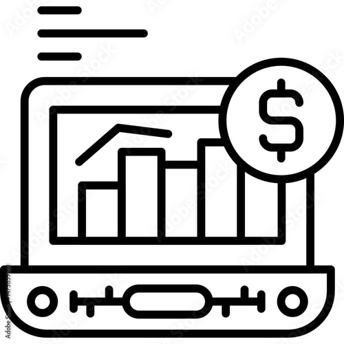 Investment Icon Vector Element