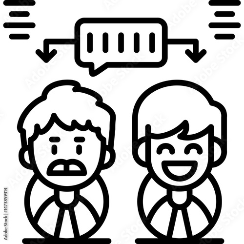 Message Icon Vector Element