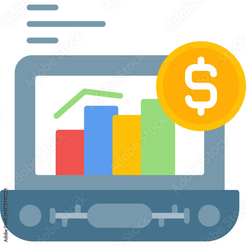 Investment Icon Vector Element