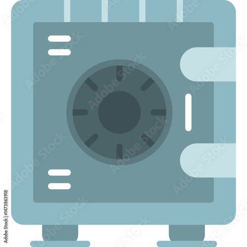 Safebox Icon Vector Element