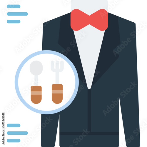 Restaurant Icon Vector Element