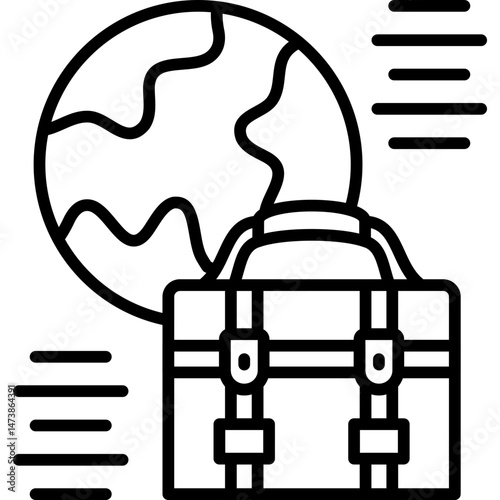 Global Icon Vector Element