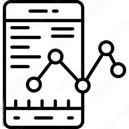 Analytics Icon Vector Element
