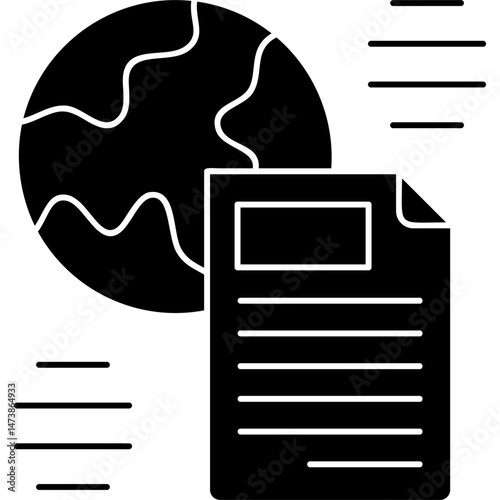Global Icon Vector Element