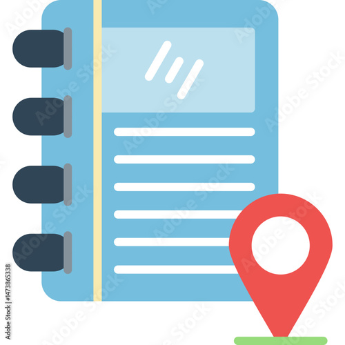 Book Icon Vector Element