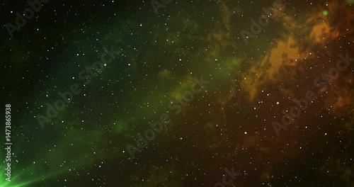 4K space galaxy with star and colorful background. Galaxy space background camera flying through the galaxy and nebula. Easy to use in any video. Slow animated background traveling through space.
