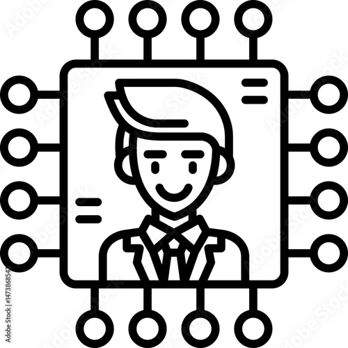 Network Icon Vector Element
