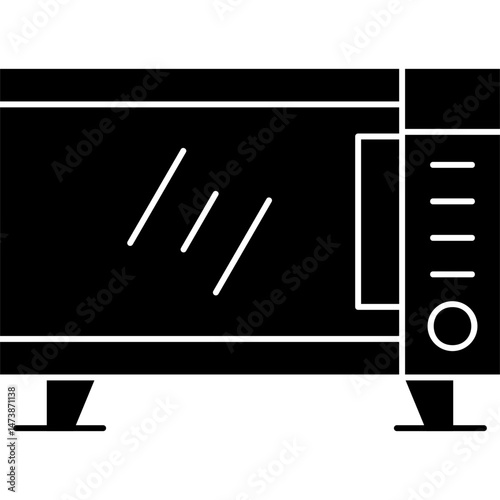 Microwave Icon Vector Element