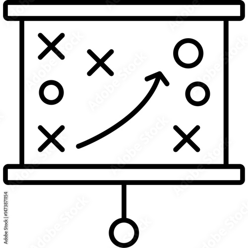 Strategy Map Icon