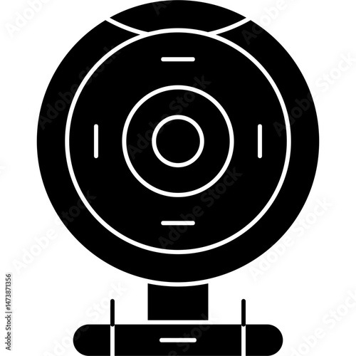 Webcam Icon Vector Element