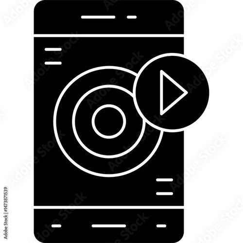 Cd Icon Vector Element