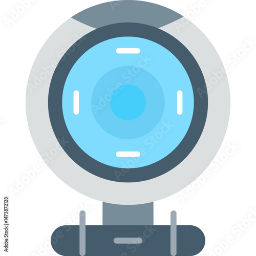 Webcam Icon Vector Element